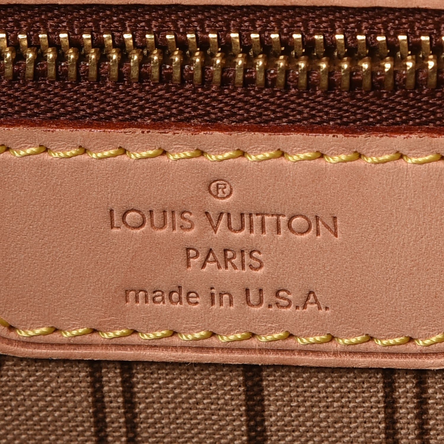 Louis Vuitton Monogram Neverfull MM 7 of 8