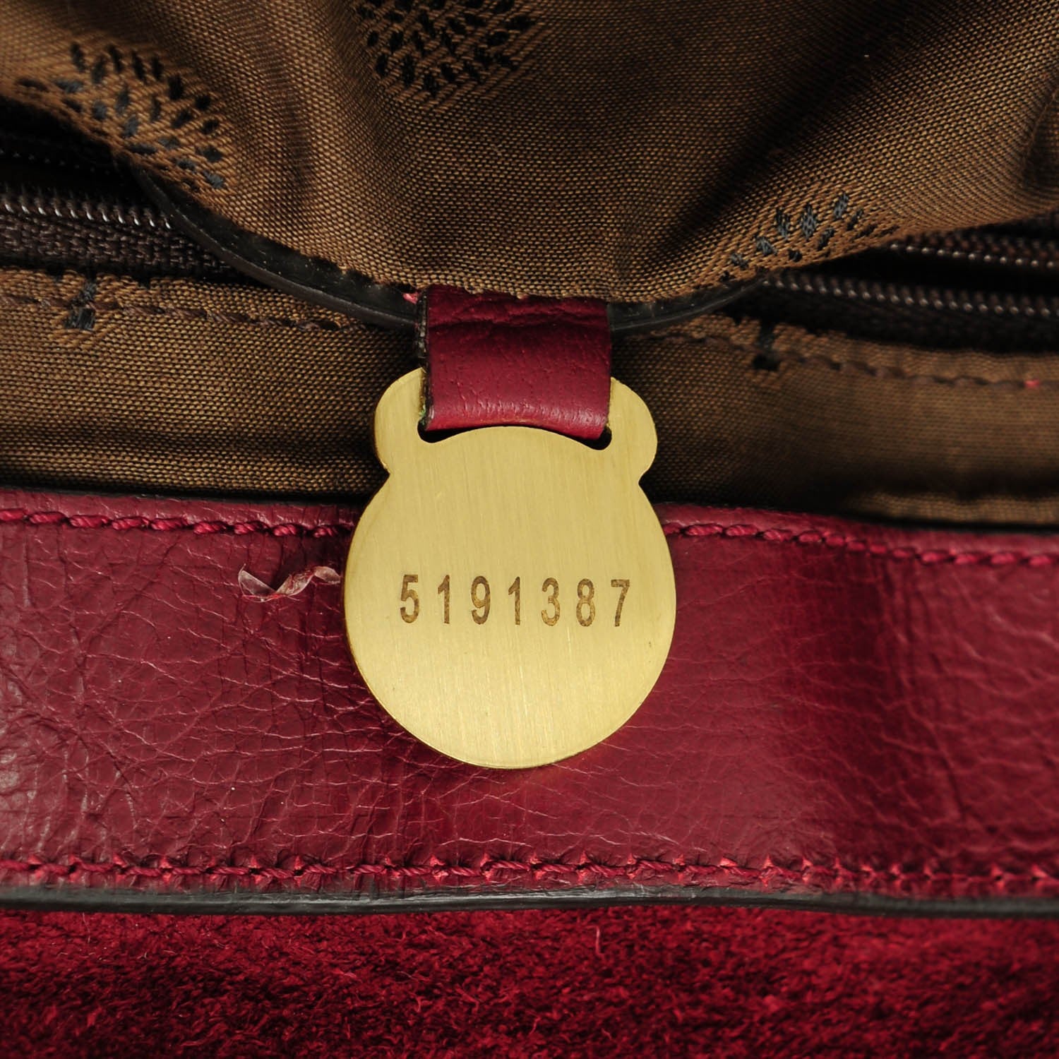 Mulberry Soft Buffalo Oversized Alexa Conker 7 of 7