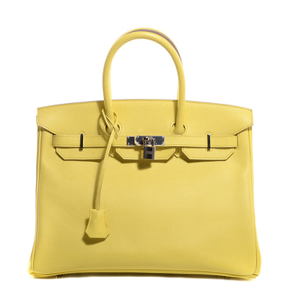 Hermes Epsom Birkin 35 Soufre Sulfur 1 of 23