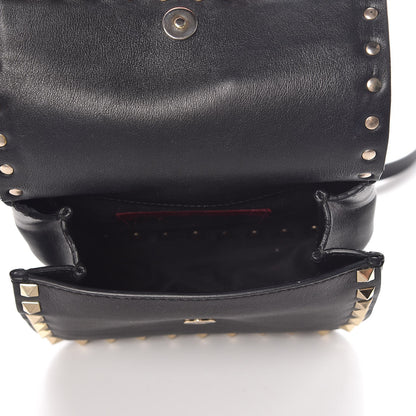 Valentino Garavani Calfskin Rockstud Belt Bag Black 5 of 11
