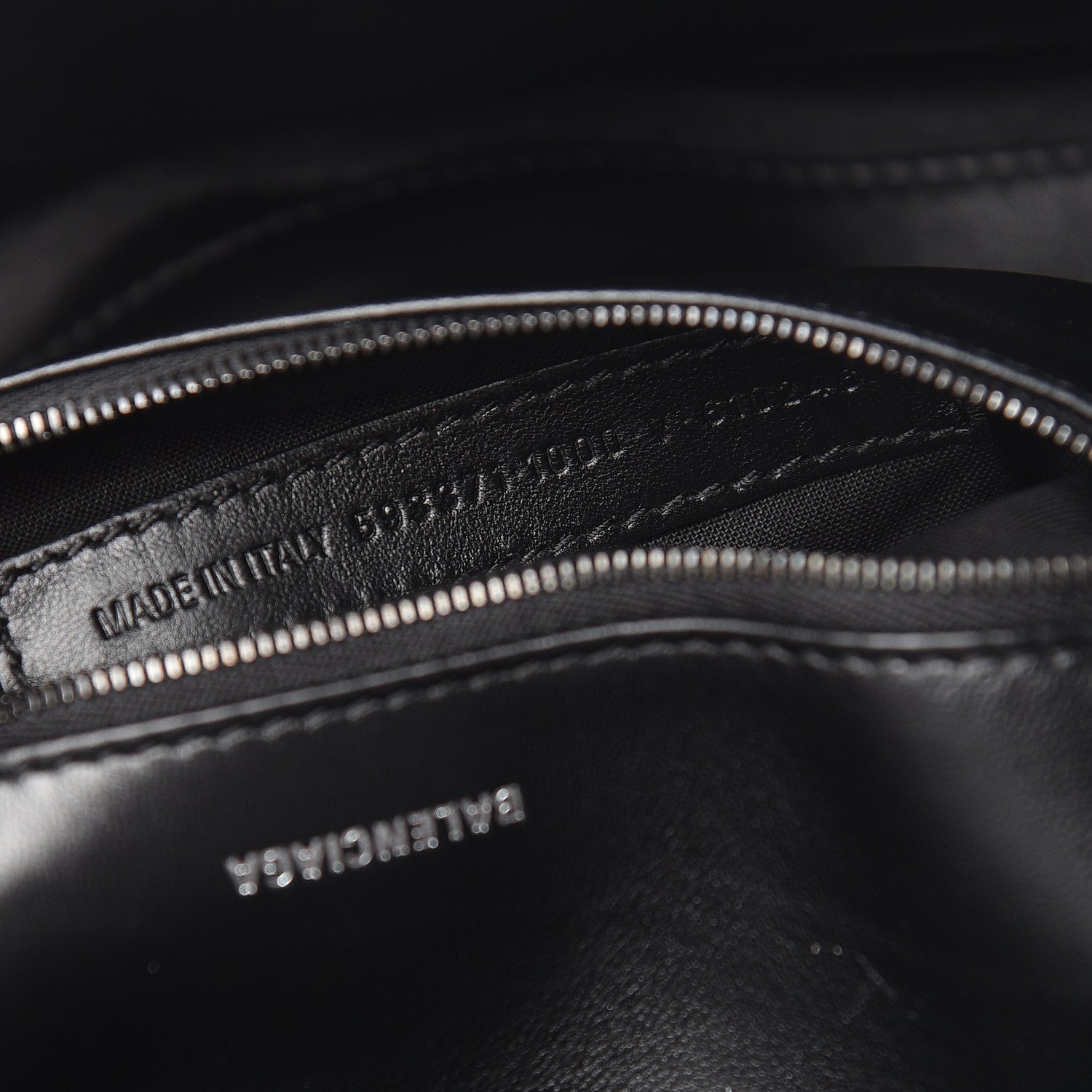 Balenciaga Nappa Calfskin Matelasse Medium B Logo Bag Black 8 of 12