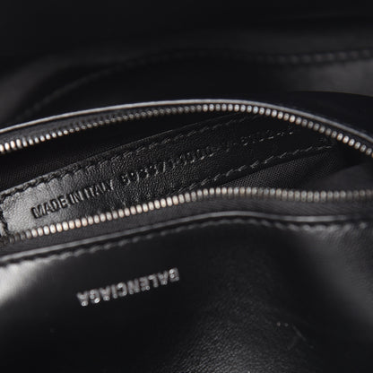 Balenciaga Nappa Calfskin Matelasse Medium B Logo Bag Black 8 of 12