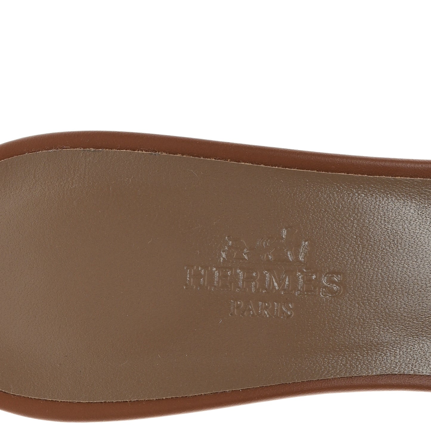 Calfskin Oasis Sandals 38 Gold