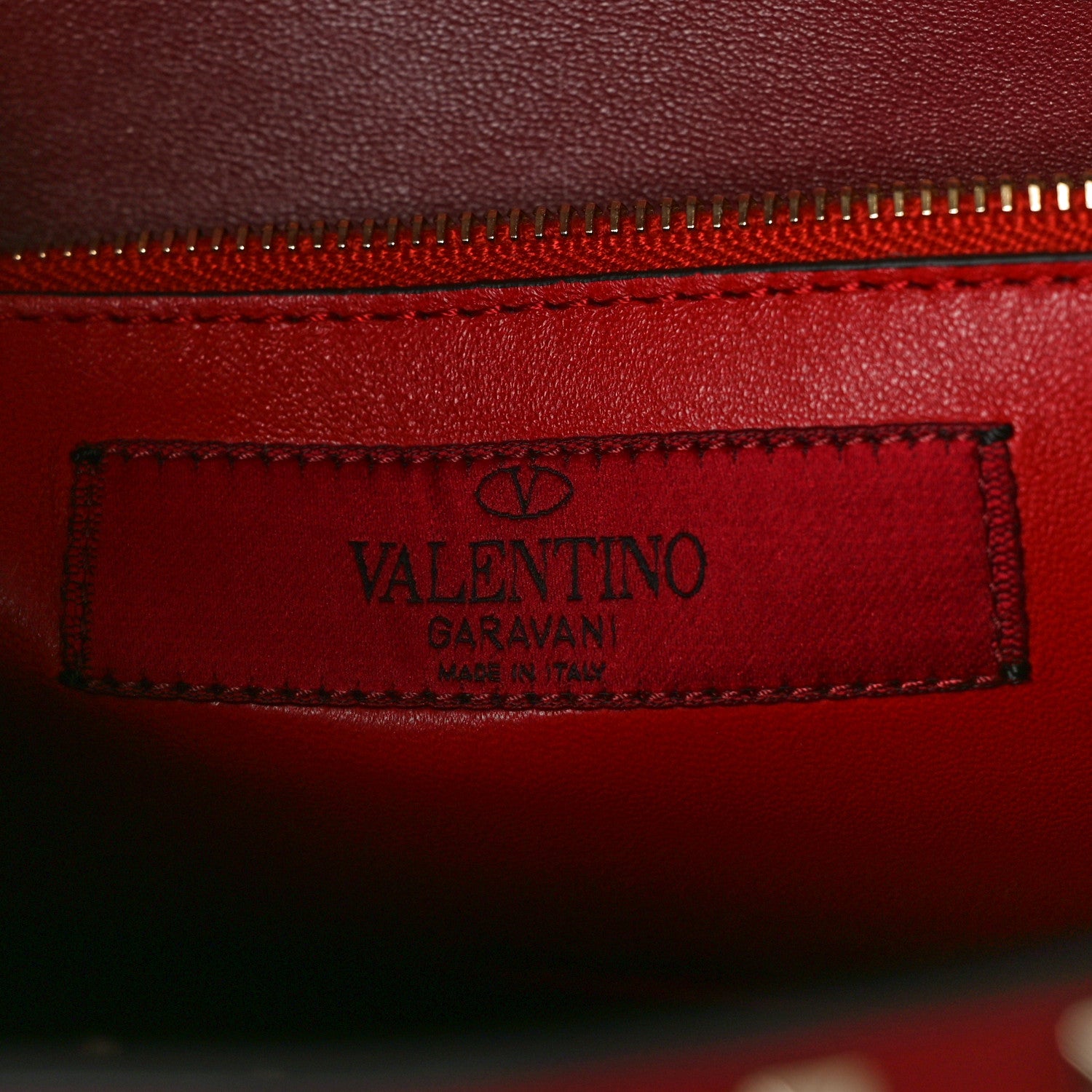 Valentino Garavani Nappa Large Rockstud Spike Shoulder Bag Rubino 6 of 9