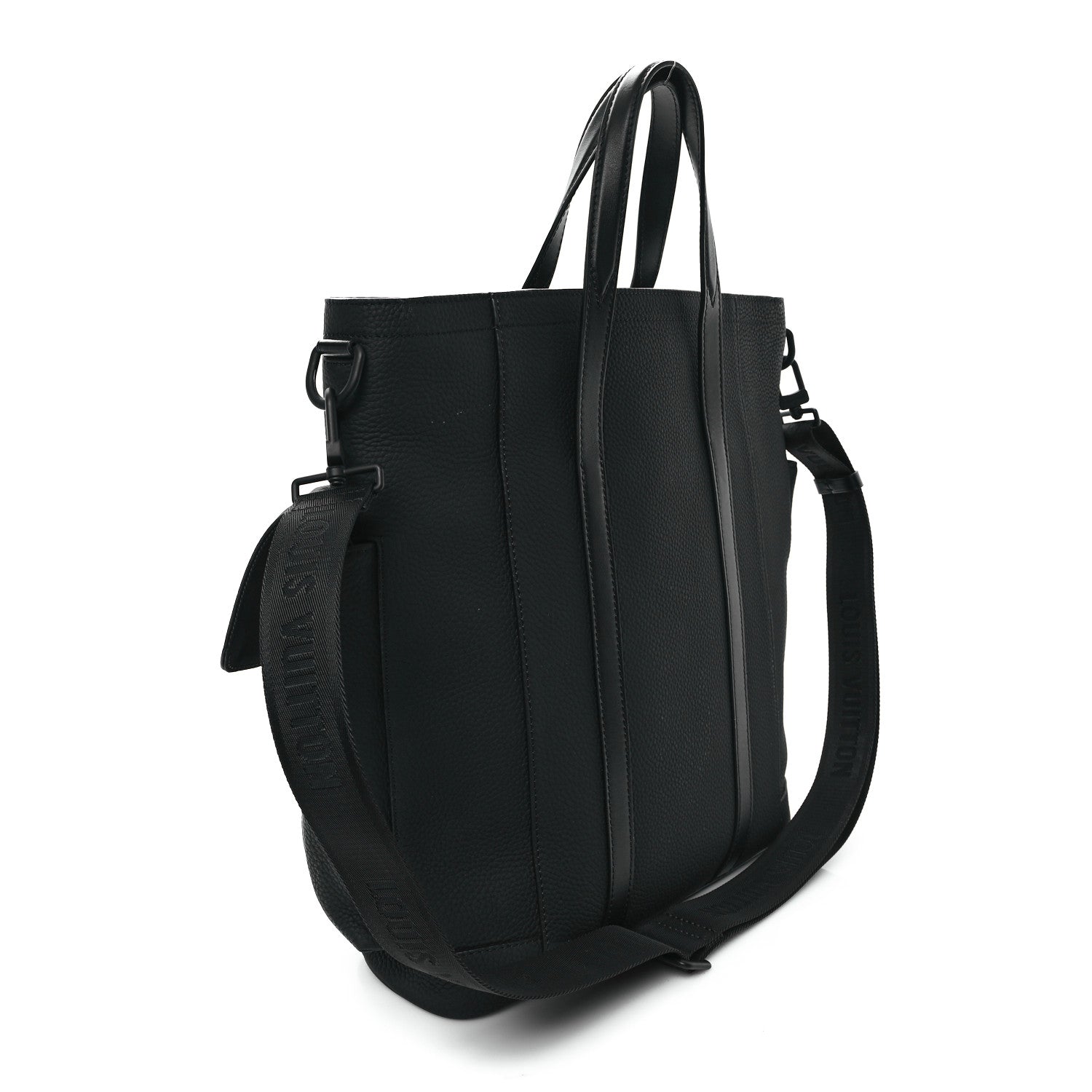 Louis Vuitton Taurillon Christopher Tote Black 3 of 10