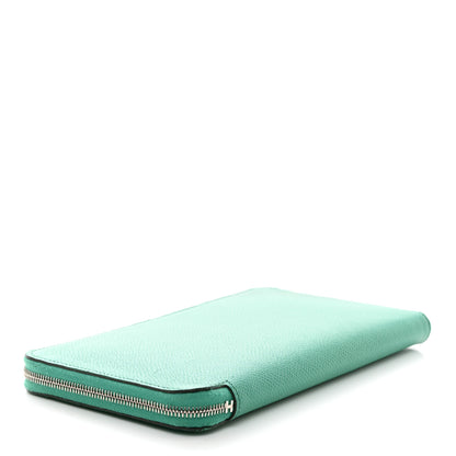 Hermes Epsom Silk'In Wallet Vert Jade 4 of 8
