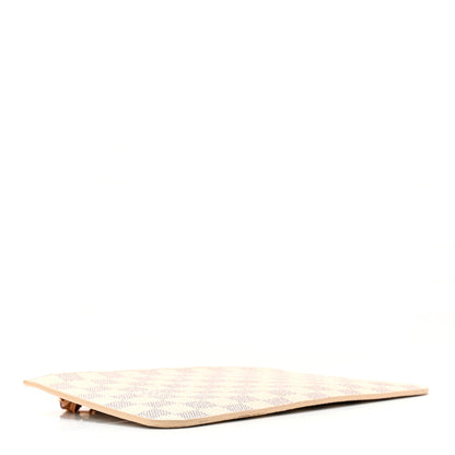 Louis Vuitton Damier Azur Neverfull MM GM Pochette Rose Ballerine 4 of 9