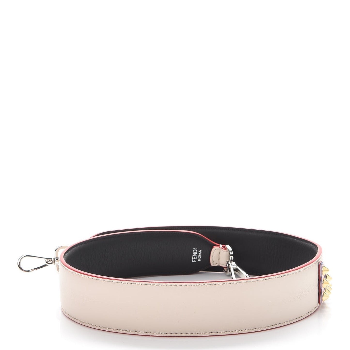 Vitello Dolce Fun Fair Metal Studded Strap You Camelia Multicolor