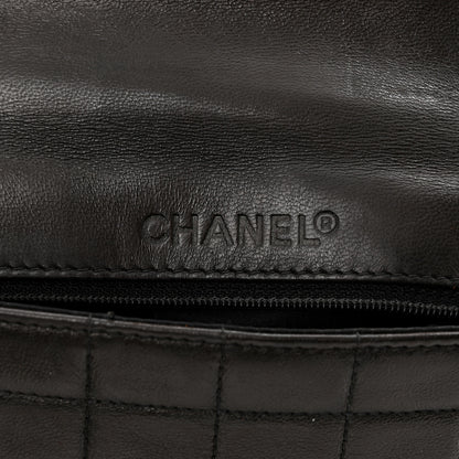 Chanel Lambskin Chocolate Bar Mademoiselle Flap Black 6 of 12
