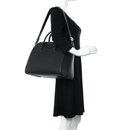 Givenchy Sugar Goatskin Medium Antigona Black 3 of 12