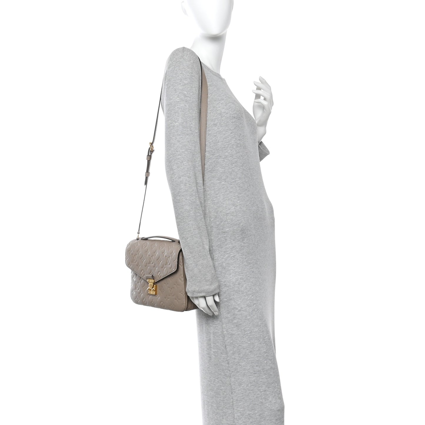 Empreinte Pochette Metis Tourterelle
