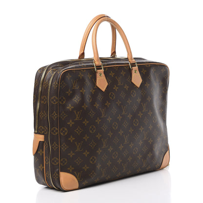 Louis Vuitton Monogram Porte-Documents Voyage Briefcase 2 Compartments 2 of 16