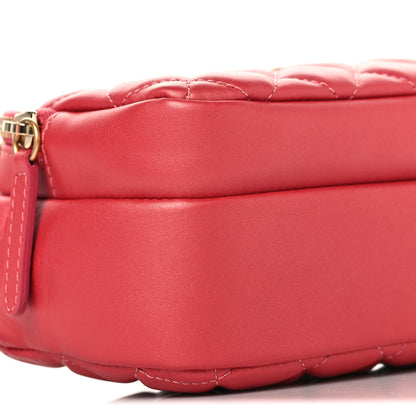 Chanel Calfskin Quilted Day Trips Camera Case Pink 10 of 11