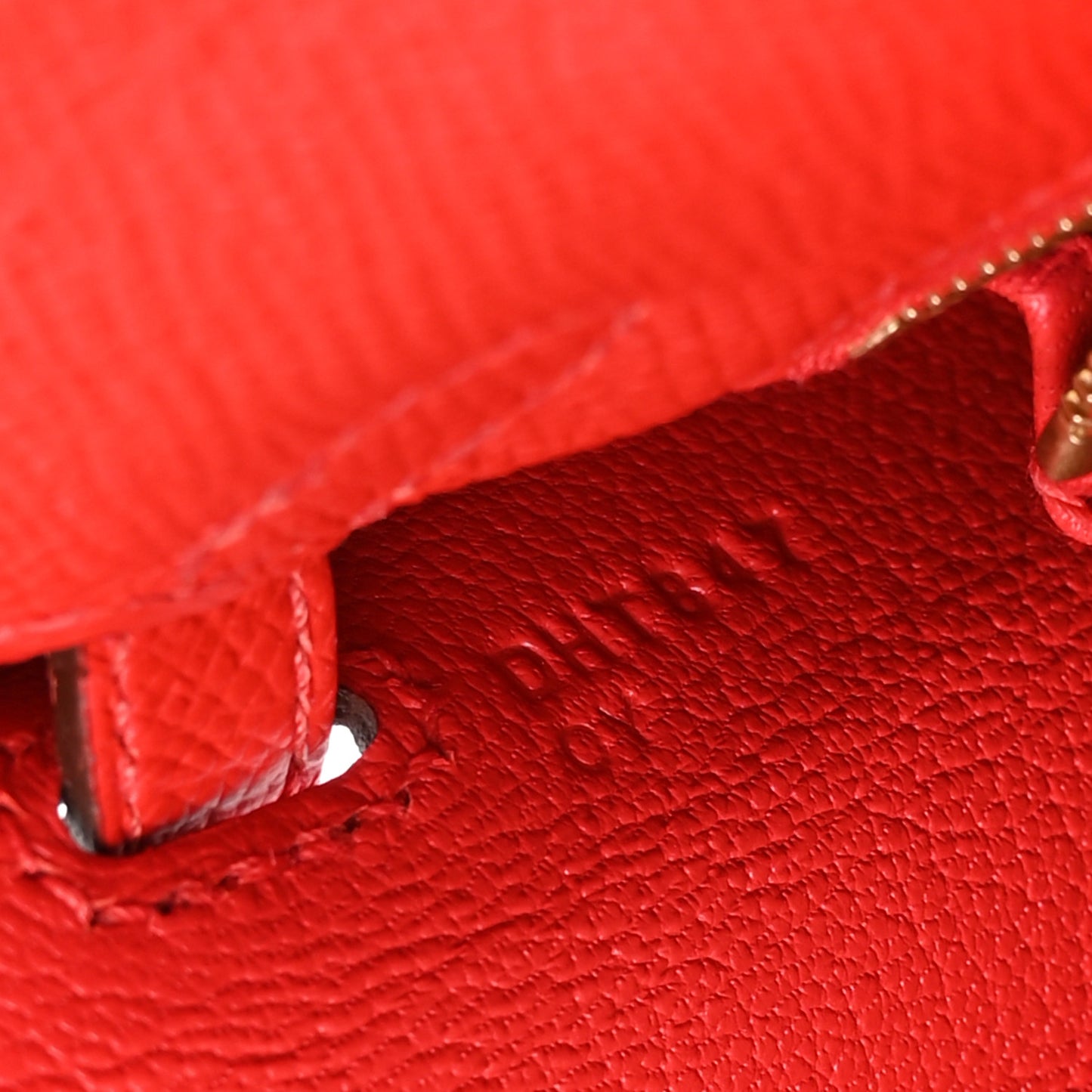 Epsom Kelly Sellier 25 Rouge De Coeur