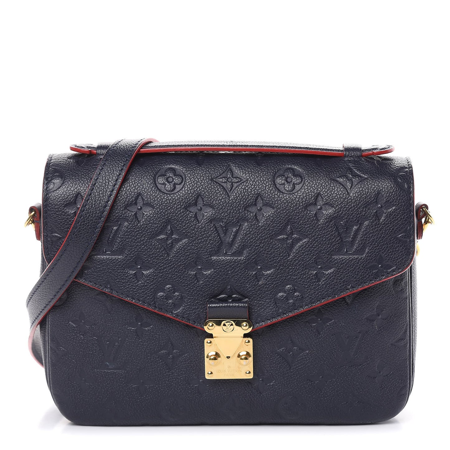 Empreinte Pochette Metis Marine Rouge
