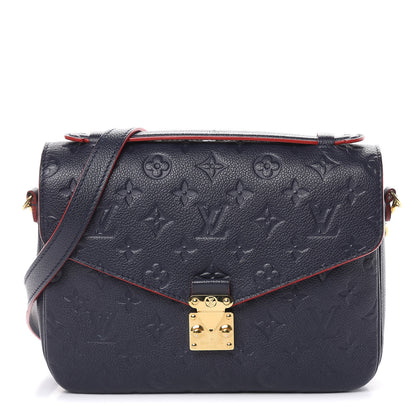 Louis Vuitton Empreinte Pochette Metis Marine Rouge 1 of 12