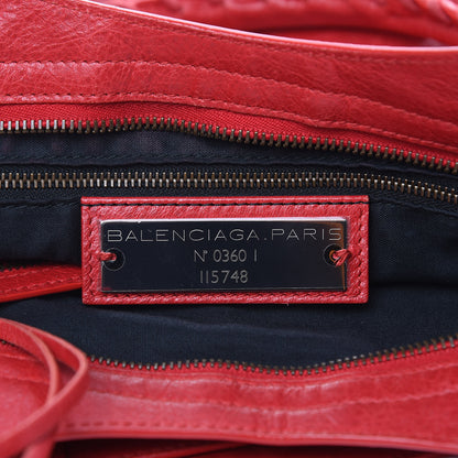 Balenciaga Agneau Classic Hardware City Rouge Cardinal 6 of 19