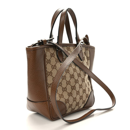 Gucci Monogram Small Bree Tote Beige Tabacco 3 of 9