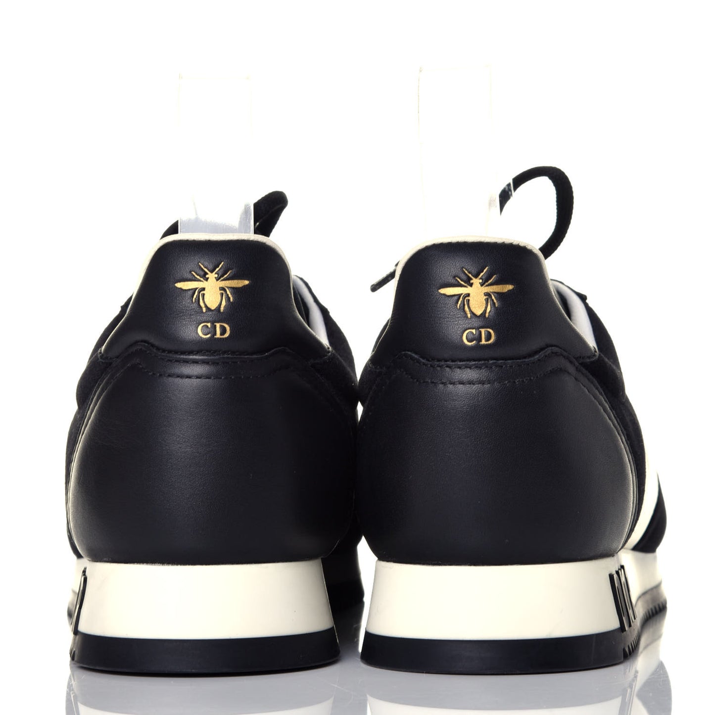 Velvet Mix Diorun Sneakers 40 Black Off White