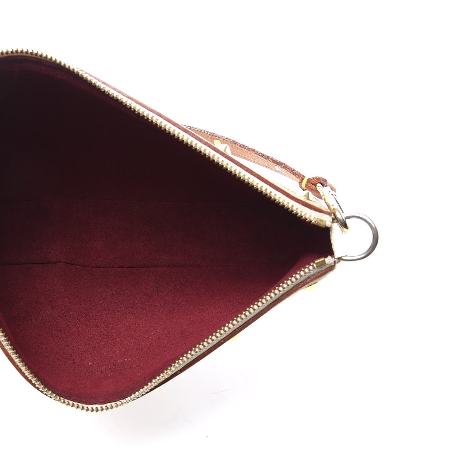 Monogram Multicolor Pochette Accessories White