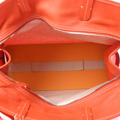 Goyard Goyardine Sac Hardy Pet Carrier PM Orange 5 of 9