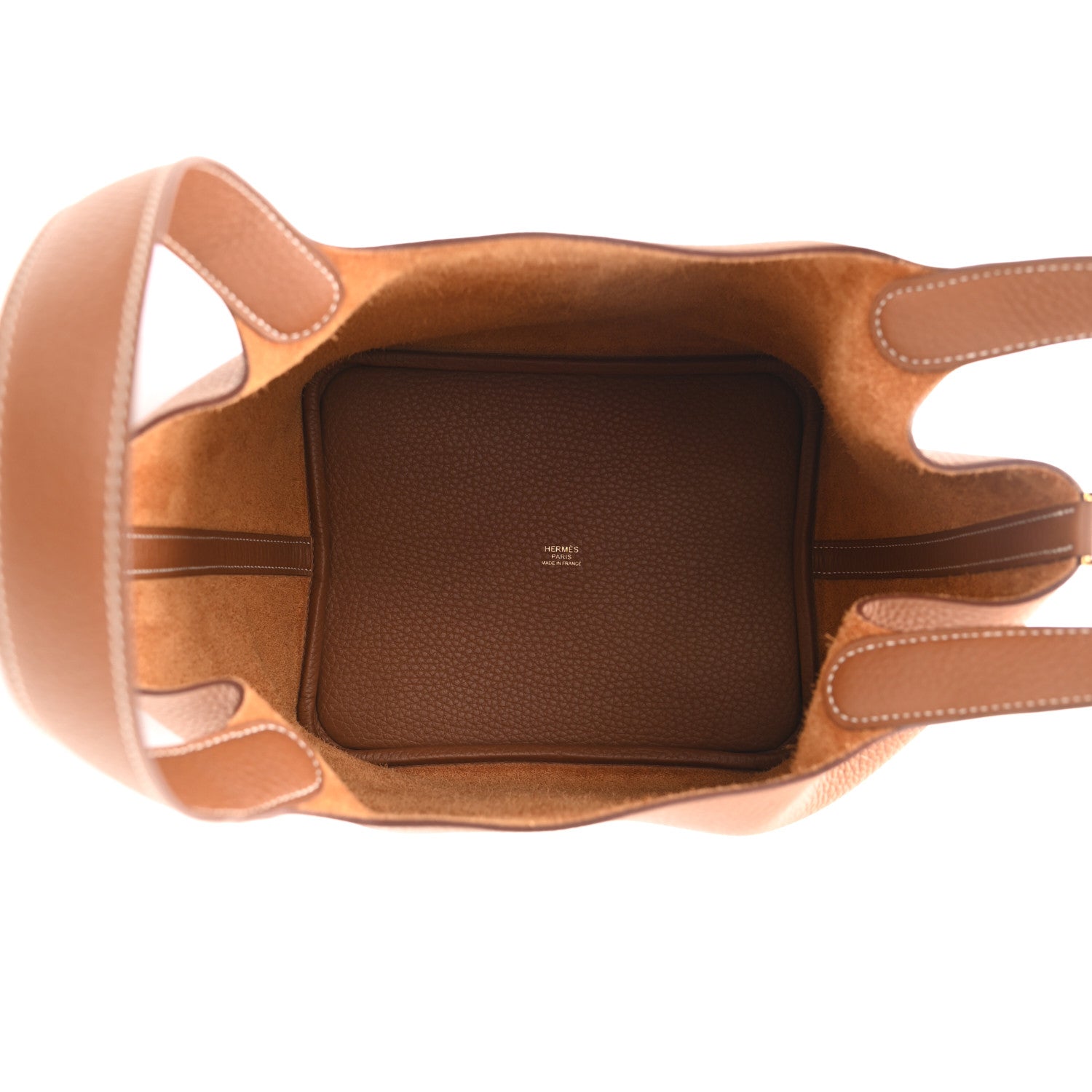 Hermes Taurillon Clemence Picotin Lock 22 MM Gold 5 of 11