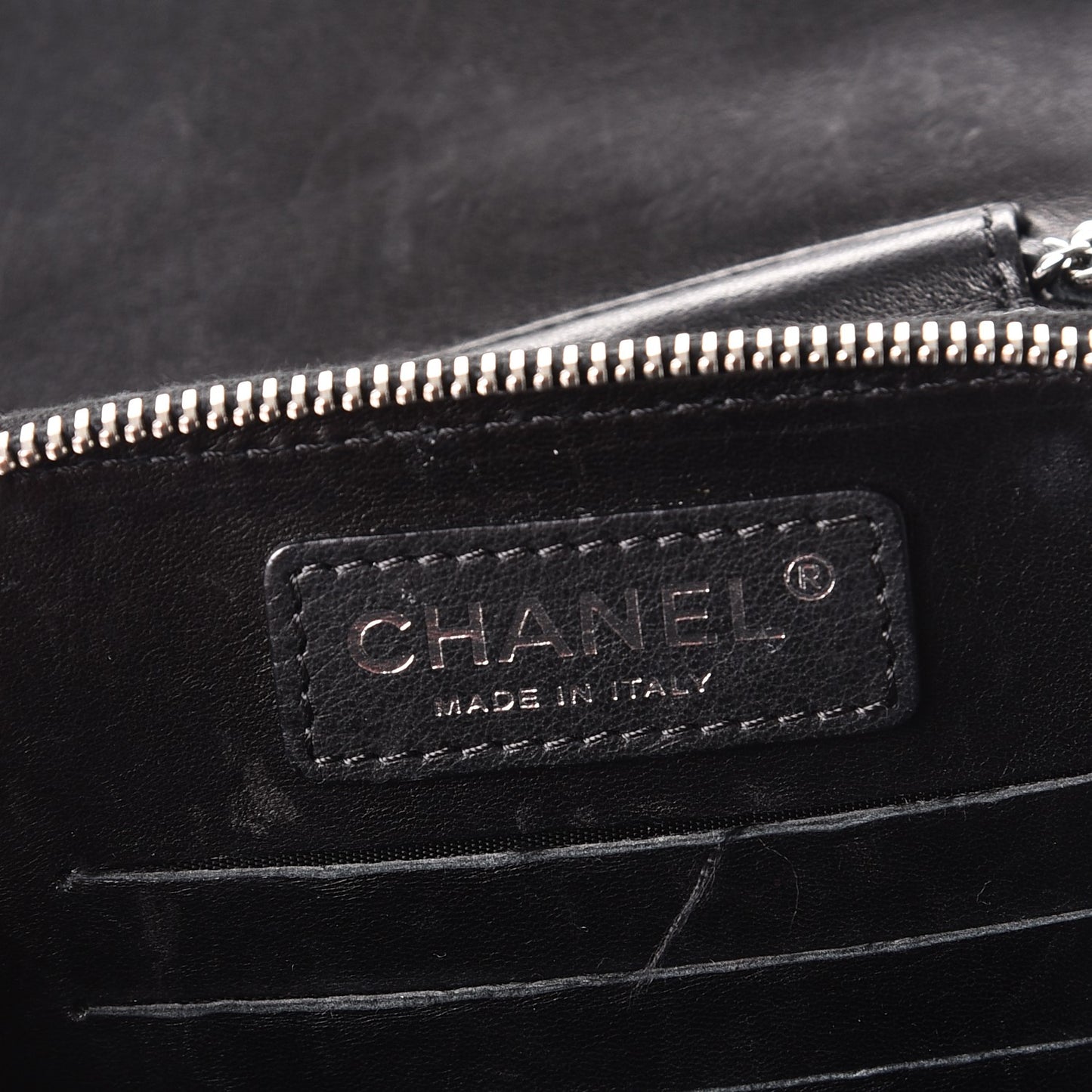 Lambskin Mini Crossbody Flap Black