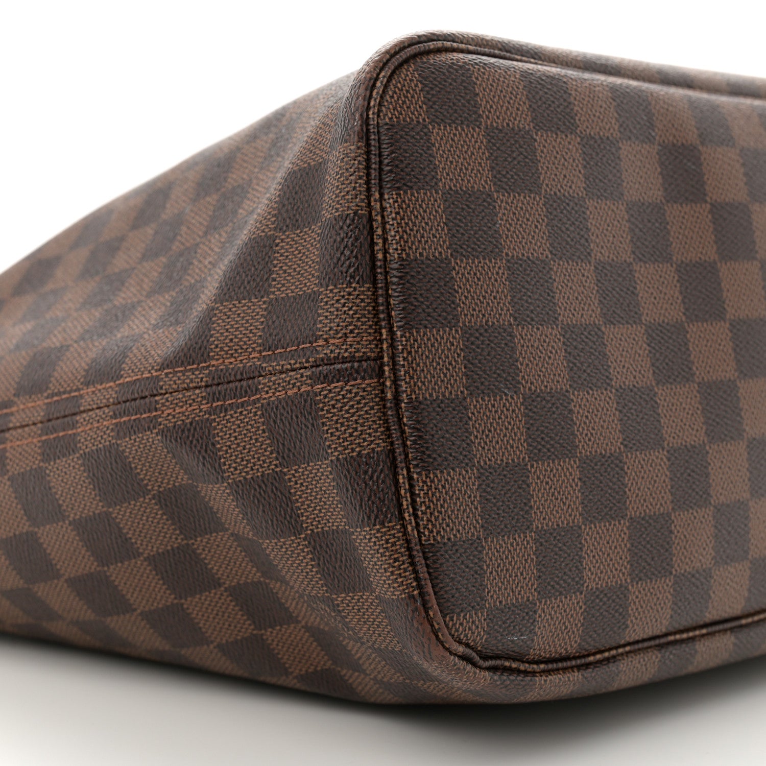 Louis Vuitton Damier Ebene Neo Neverfull MM Rose Ballerine 8 of 13
