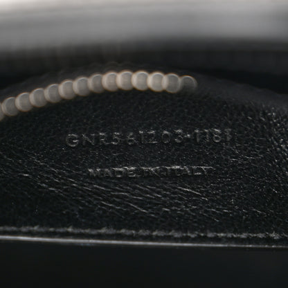 Saint Laurent Canvas Calfskin Small Uptown Tote Black 7 of 11