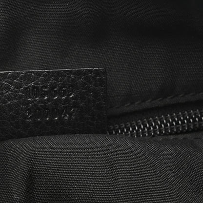 Gucci Nylon Monogram Travel Hobo Black 6 of 10
