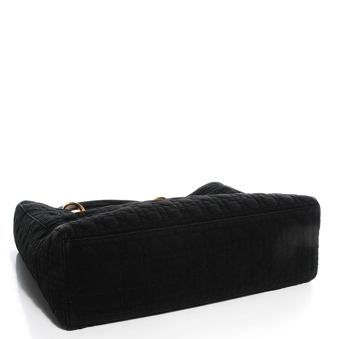 Nylon Cannage Large Lady Dior Black