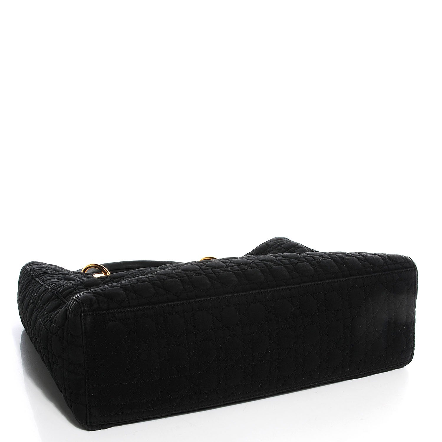 Christian Dior Nylon Cannage Large Lady Dior Black 4 of 8