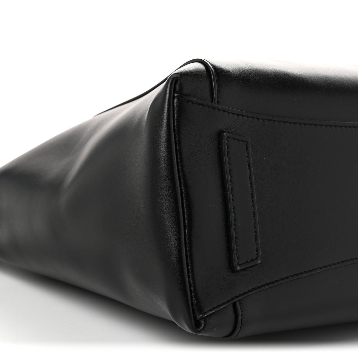 Box Calfskin Small Antigona Sport Top Handle Bag Black