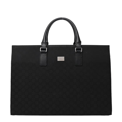 Gucci Nylon Monogram Executive Bag Black 1 of 15