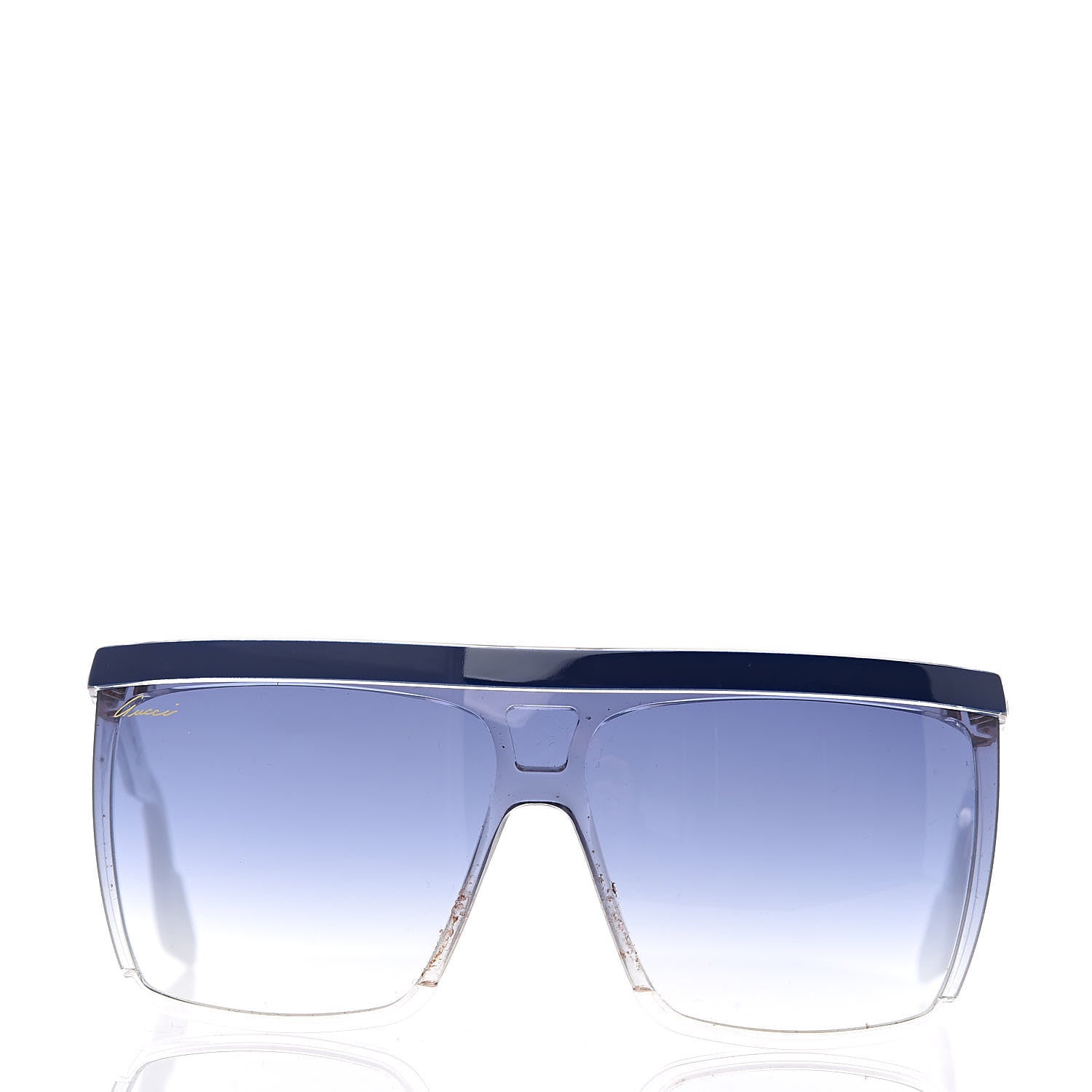 Gucci Shield Sunglasses GG 3554/S Blue White 3 of 8