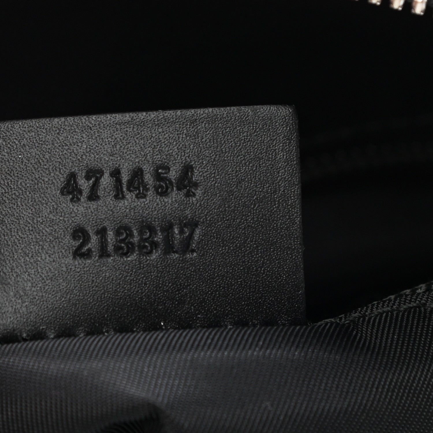Gucci GG Supreme Monogram Web Messenger Bag Black 6 of 8