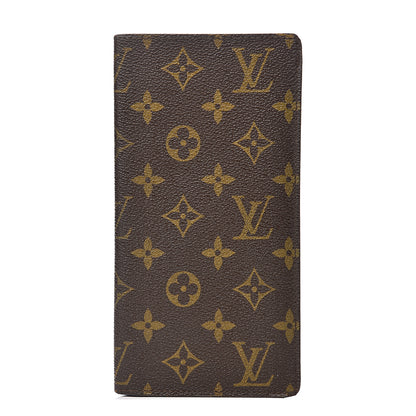 Louis Vuitton Monogram Porte Valeurs Checkbook Wallet 1 of 11