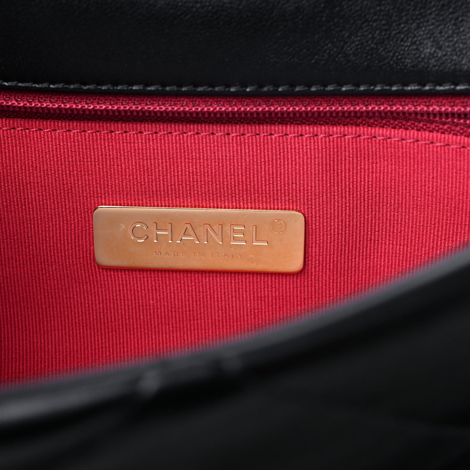 Chanel Lambskin Quilted Large Chanel 19 Flap Black 6 of 9
