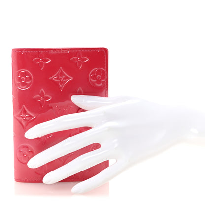 Louis Vuitton Vernis Small Ring Agenda Cover Framboise 2 of 6