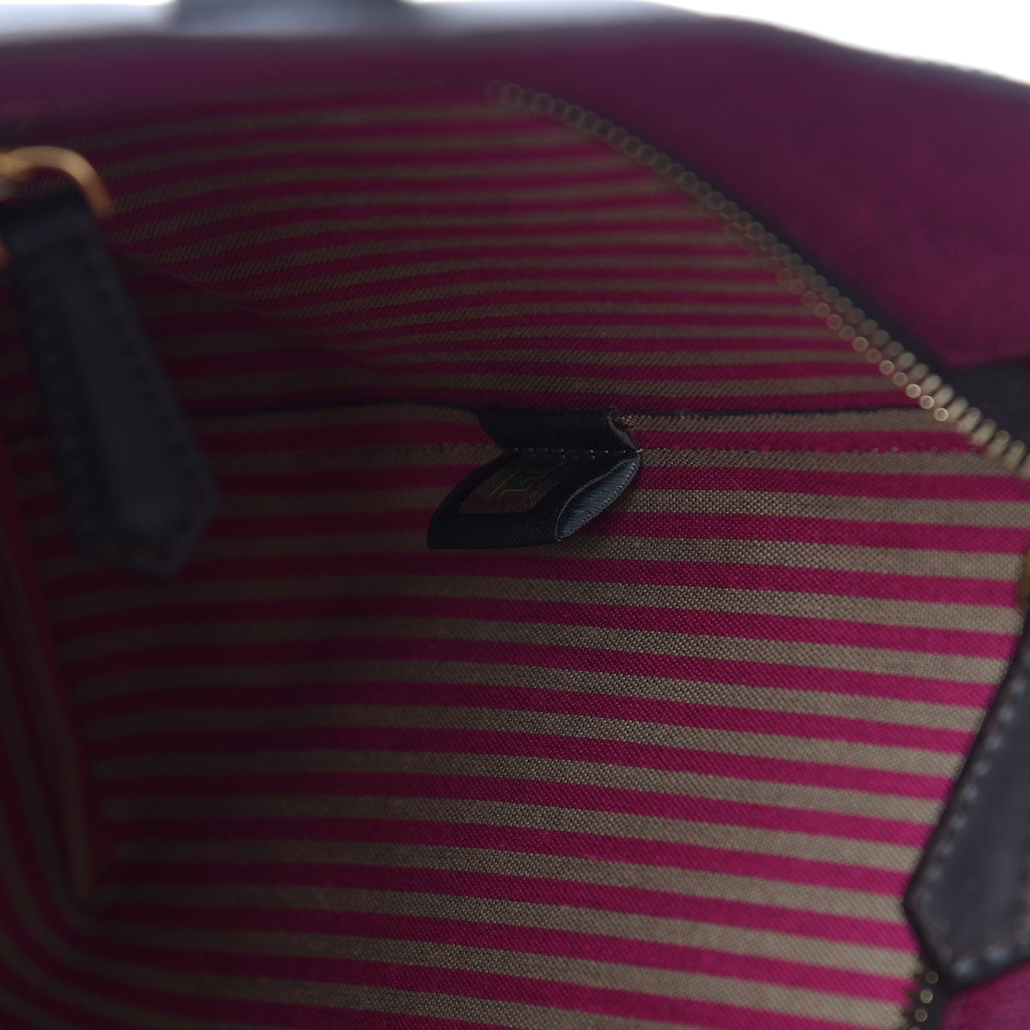 Zucca Spalmati Small Roll Tote Tobacco Fuxia
