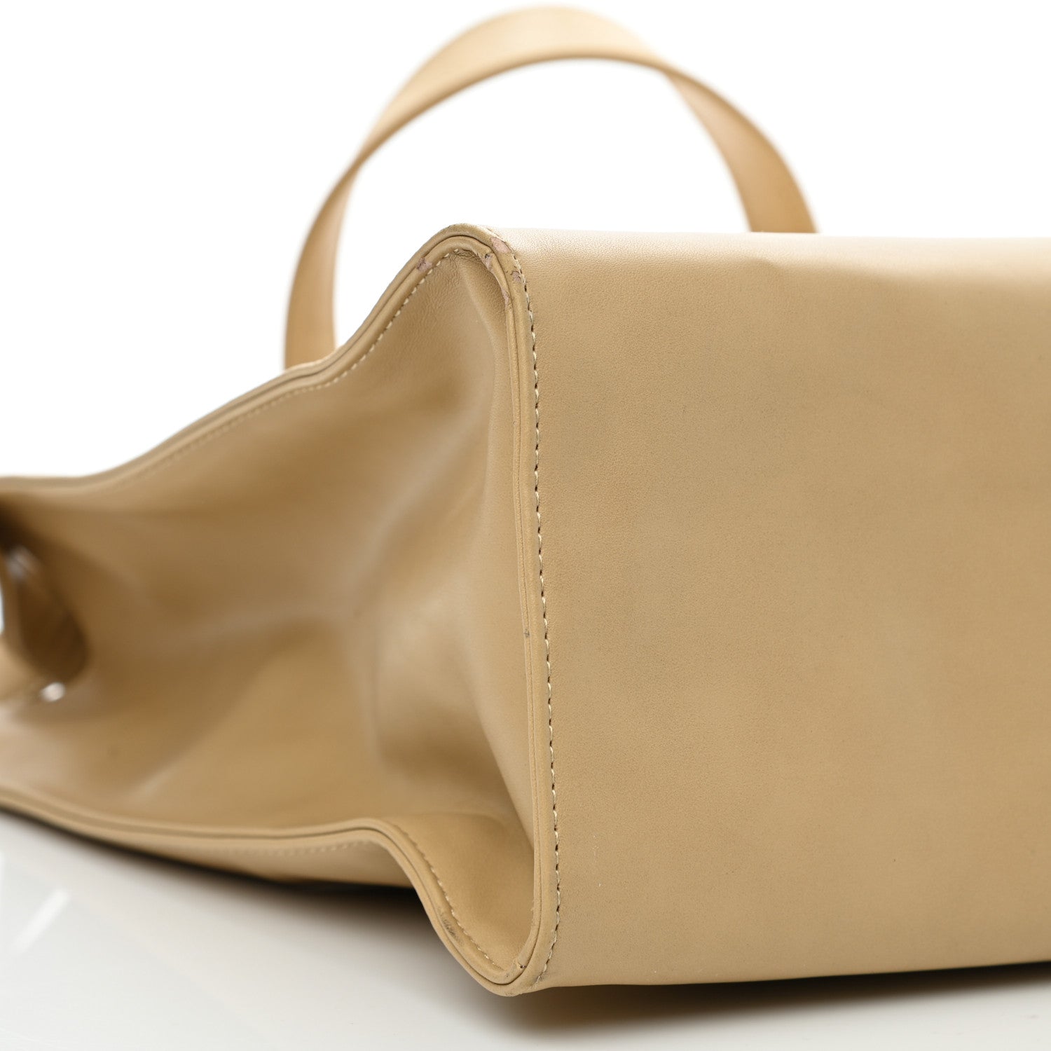 Telfar Vegan Leather Medium Shopping Bag Cream 8 of 13