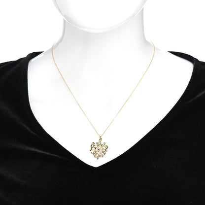 Tiffany 18K Yellow Gold Small Paloma Picasso Olive Leaf Pendant Necklace 2 of 5