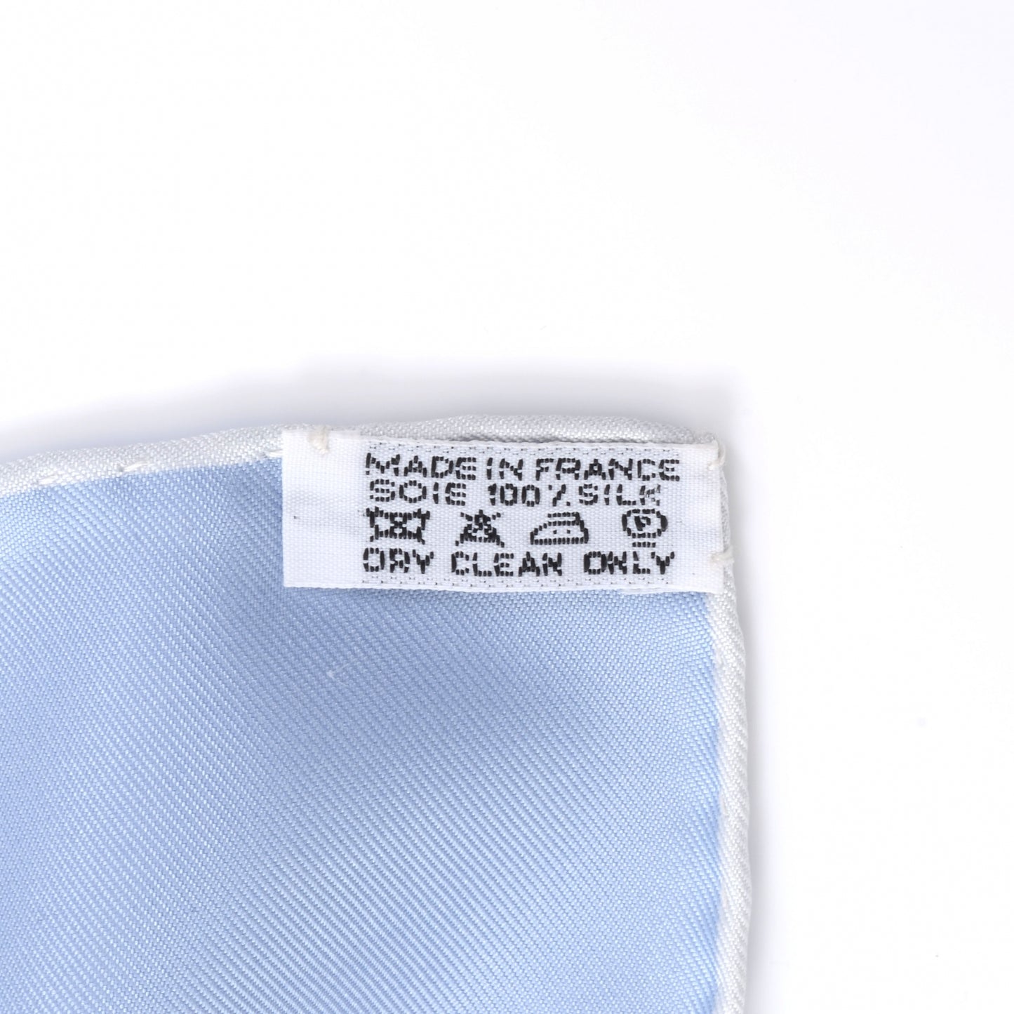 Silk Mediterannee Scarf 90 Bleu
