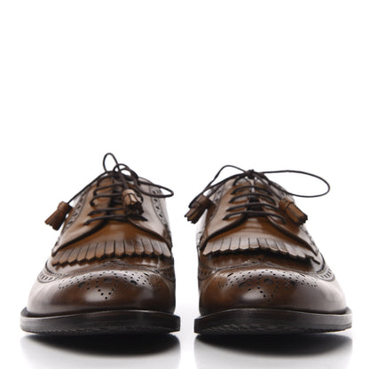 Gucci Calfskin Mens Metis Glamour Tassel Lace-Up Oxfords 9 Cuir 2 of 14