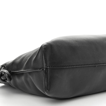 Loewe Nappa Calfskin Mini Flamenco Knot Clutch With Chain Black 10 of 13