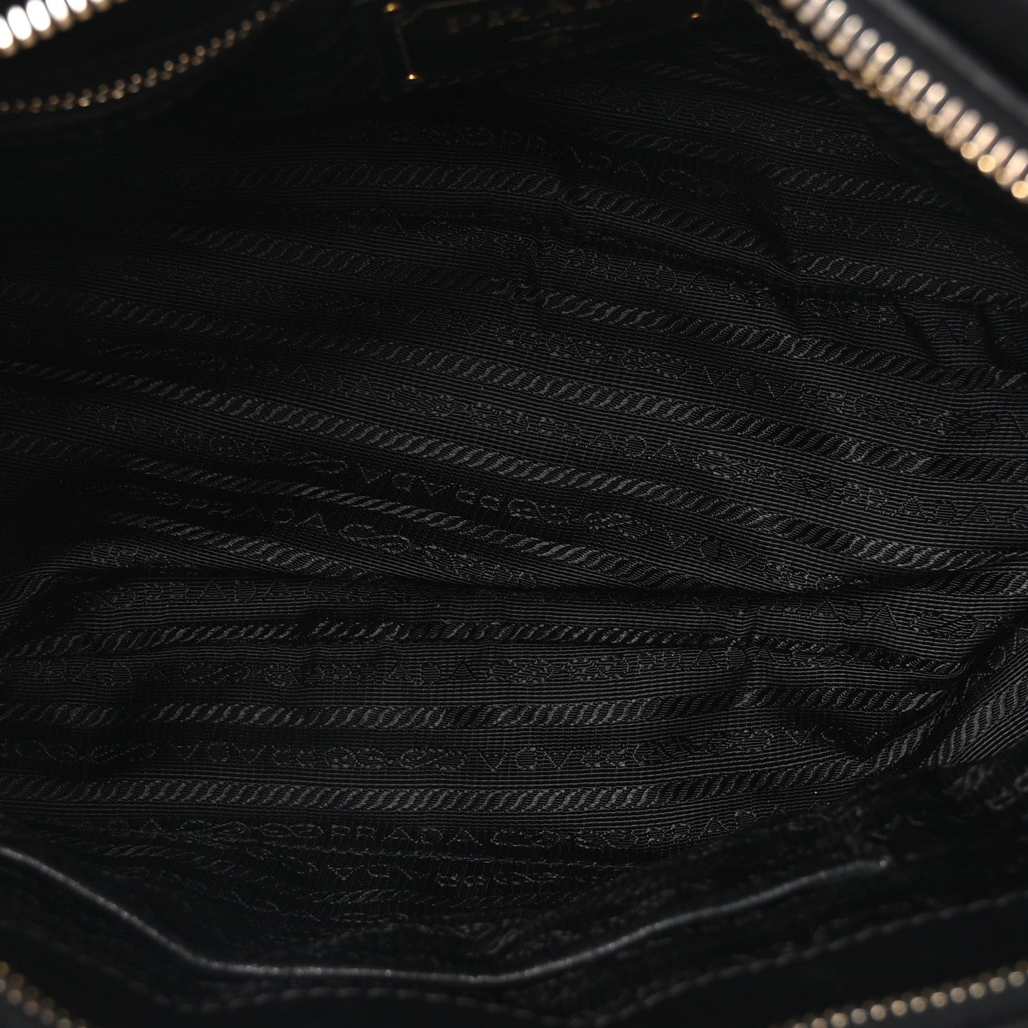 Prada Tessuto Nylon Gaufre Tote Black 5 of 9