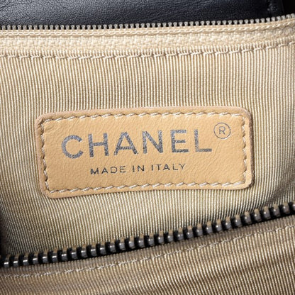 Chanel Patent Quilted Coco Boy Shoulder Bag Black 6 of 7