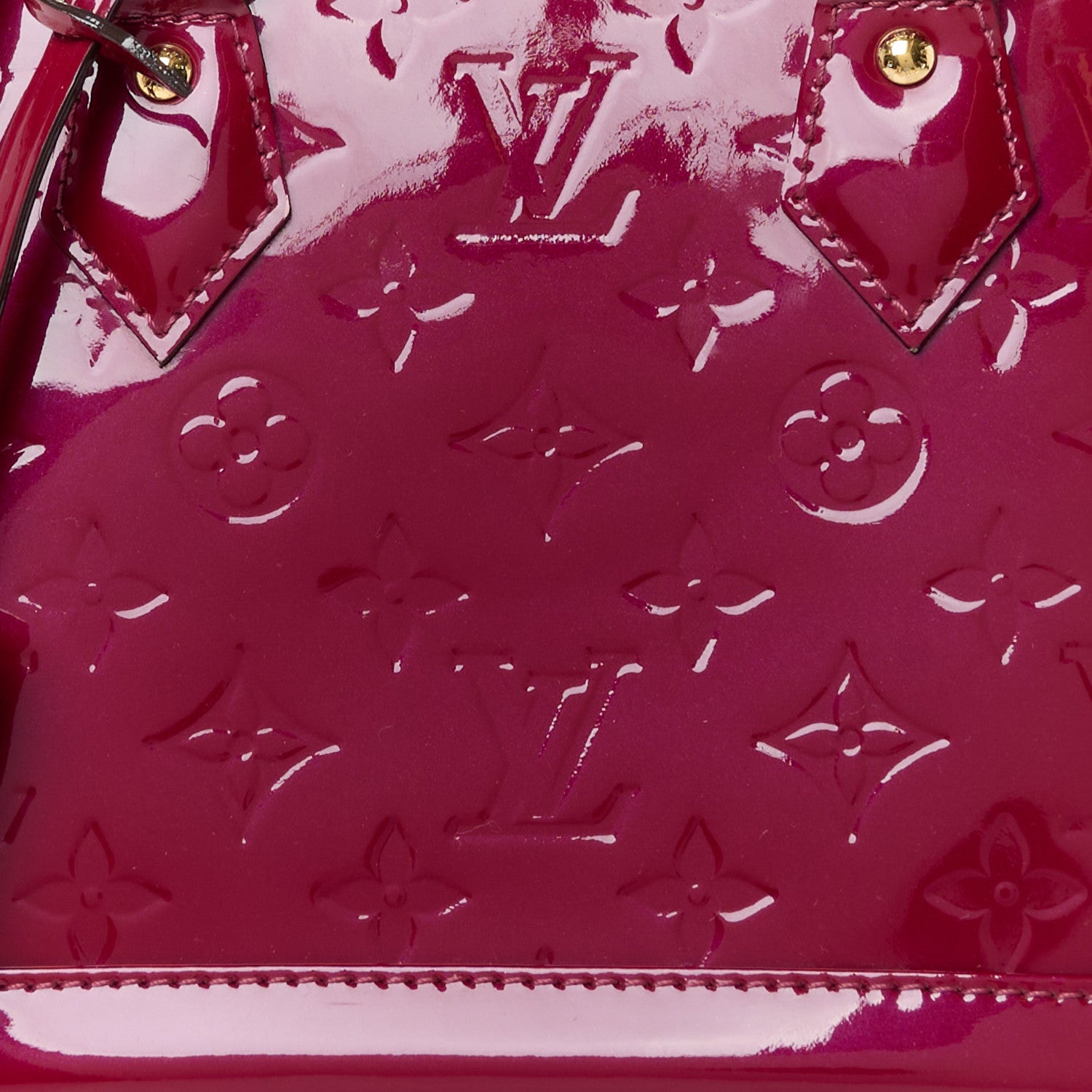 Louis Vuitton Vernis Alma BB Rose Indien 10 of 12