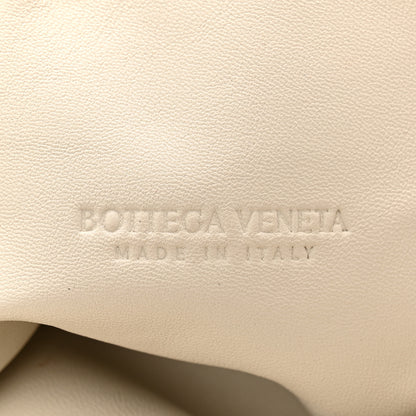 Bottega Veneta Metallic Crinkled Lambskin The Pouch Oversized Clutch Oro 6 of 10