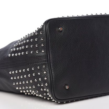 Burberry Calfskin Studded Medium Susanna Hobo Black 10 of 12